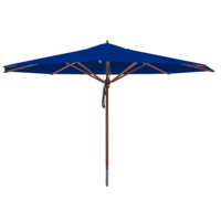 13-Feet Octagon African Mahogany Umbrella