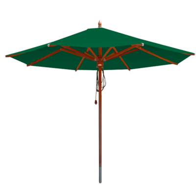 9 foot Octagon African Mahogany Umbrella